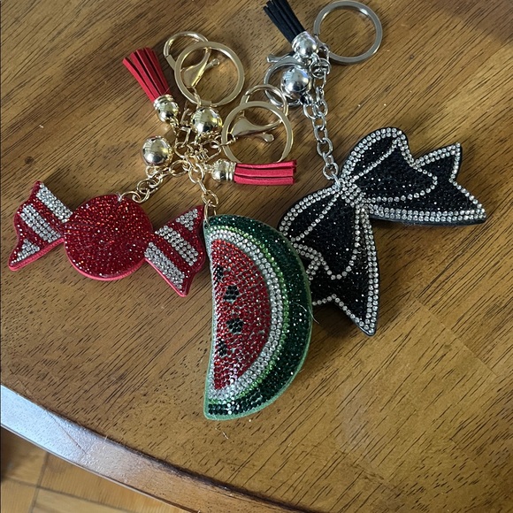Colorful Rhinestone Keychain, pick one ☝️ - Picture 2 of 2